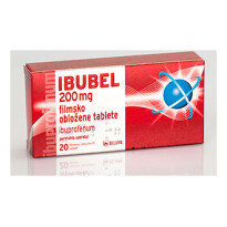 Zdravilo Ibubel vsebuje ibuprofen in spada v skupino nesteroidnih protivnetnih zdravil, ki se uporabljajo za lajšanje bolečine, zmanjševanje oteklin in zniževanje povišane telesne temperature.