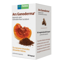Prehransko dopolnilo Ars Ganoderma kapsule spor vsebuje naravni pripravek iz prahu počenih spor medicinske gobe Ganoderma lucidum. Za vse, ki so pogosto bolni in želijo okrepiti odpornost.