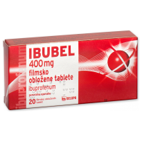 Zdravilo Ibubel vsebuje ibuprofen in spada v skupino nesteroidnih protivnetnih zdravil, ki se uporabljajo za lajšanje bolečine, zmanjševanje oteklin in zniževanje povišane telesne temperature.