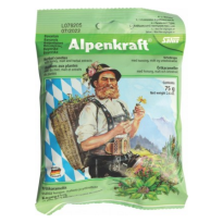 Alpenkraft zeliščni bonboni z medom, sladom in zeliščnimi izvlečki ohranjajo prijetno svežino daha.