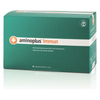 Aminoplus Immun je prehransko dopolnilo z aminokislinami, vitamini in minerali