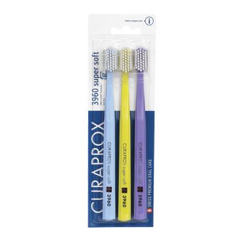 Curaprox CS 3960 super soft zobna ščetka, 3 ščetke