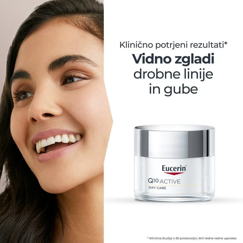 Eucerin Q10 ACTIVE dnevna krema za suho kožo, 50 ml