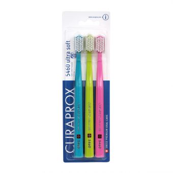 Curaprox CS 5460 ultra soft, 3 zobne ščetke