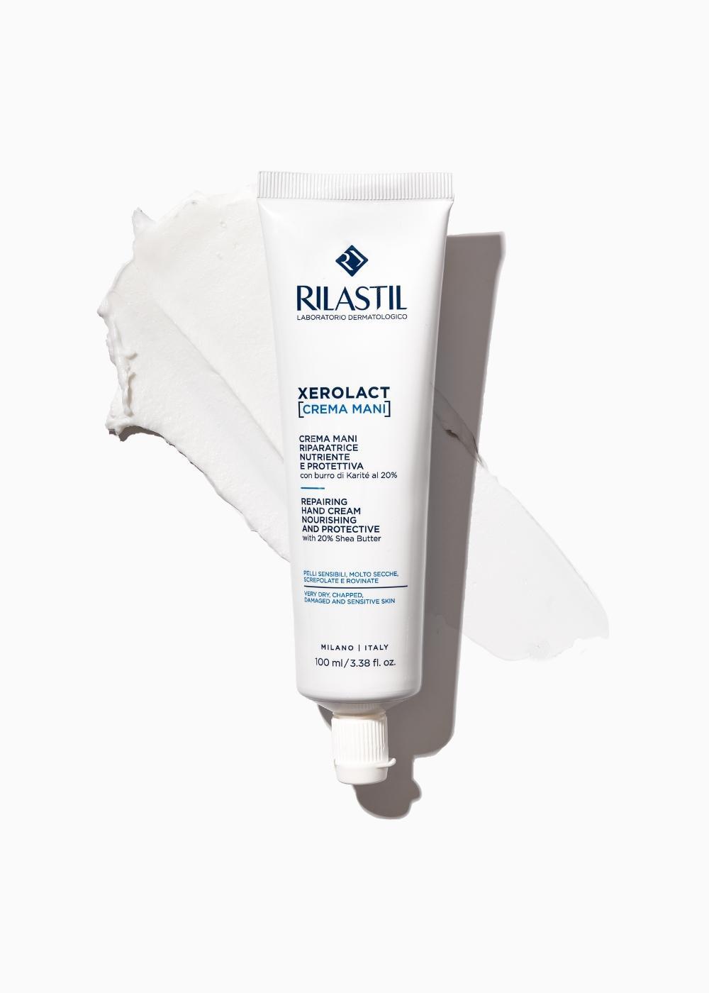 Rilastil Xerolact obnovitvena krema za roke, 100 ml