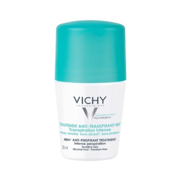 Vichy Deo dezodorant antitranspirant 48h roll-on, 50 ml