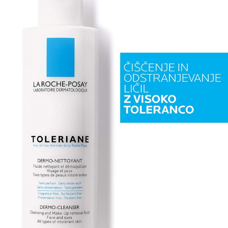 LRP Toleriane losjon za čiščenje in odstranjevanje ličil, 200 ml