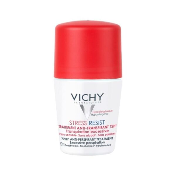 Vichy Deo Stress Resist dezodorant intenzivni antitranspirant 72h roll-on, 50 ml
