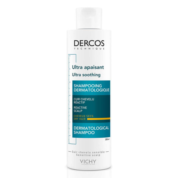 Vichy Dercos pomirjujoč šampon za suhe lase, 200 ml