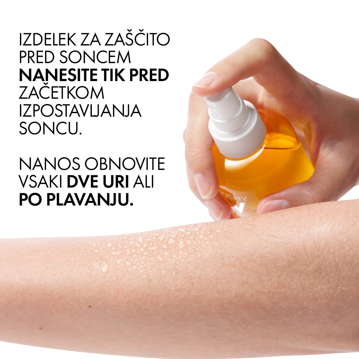 Vichy Capital Soleil Hidratantna vodica za zaščito pred soncem ZF 30, 200 ml