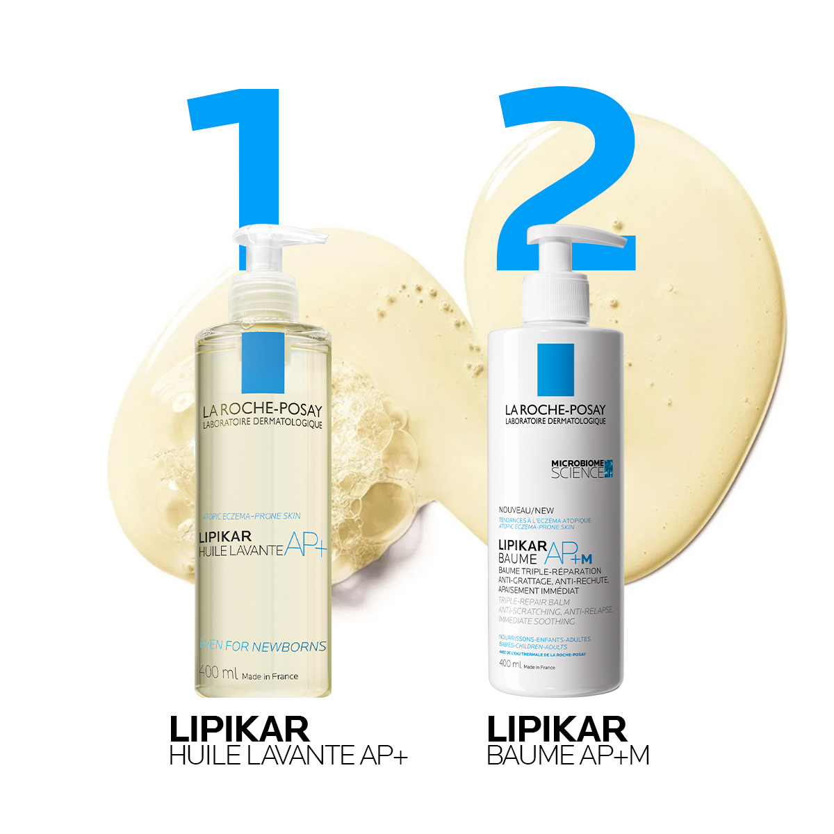 Lipikar Huile Lavante AP+ olje za umivanje zelo suhe in občutljive kože – La Roche-Posay, 400 ml