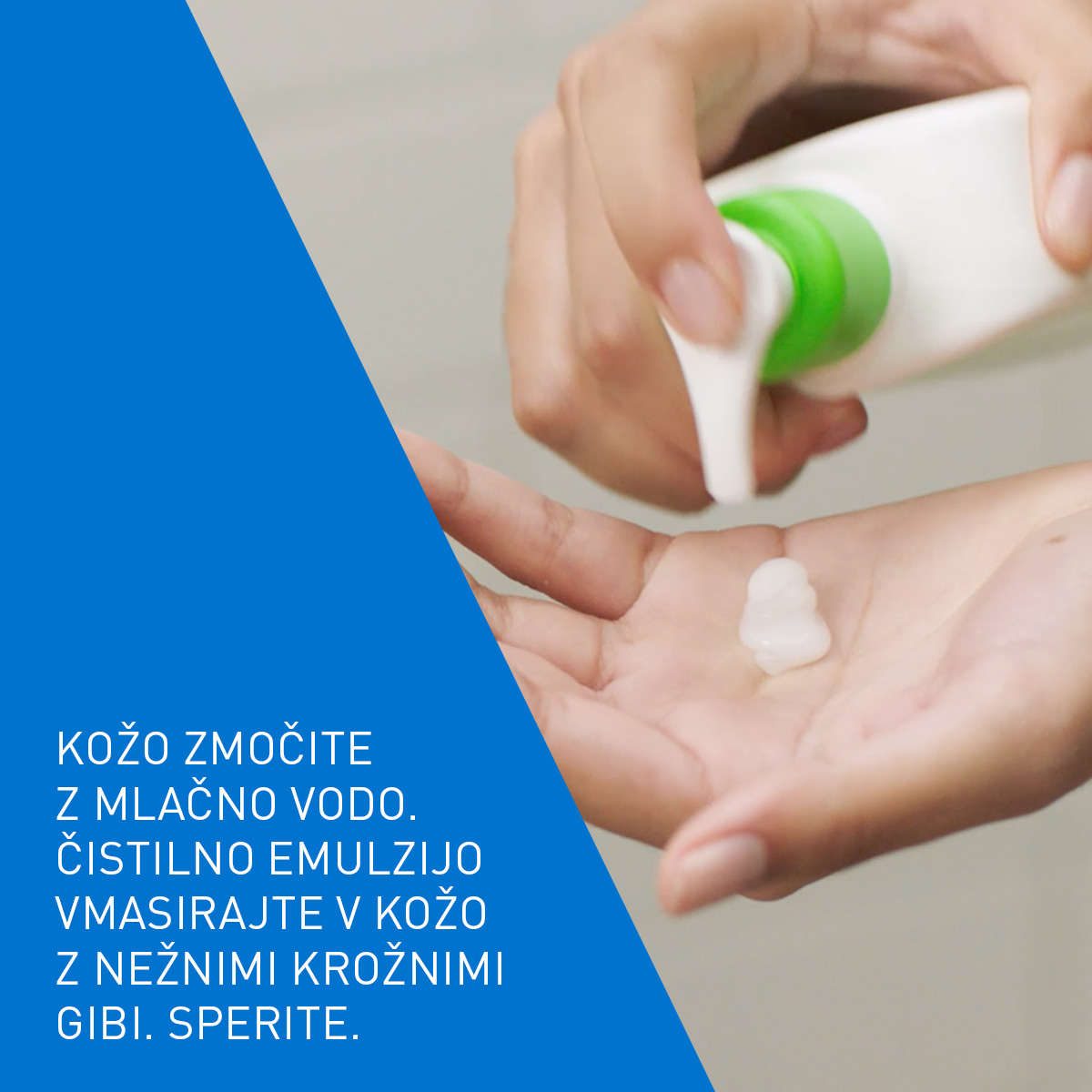 CeraVe Vlažilna čistilna emulzija za normalno do suho kožo, 236 ml