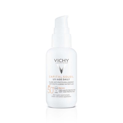 Vichy Capital Soleil UV-Age dnevni fluid proti znakom fotostaranja ZF50+, 40 ml