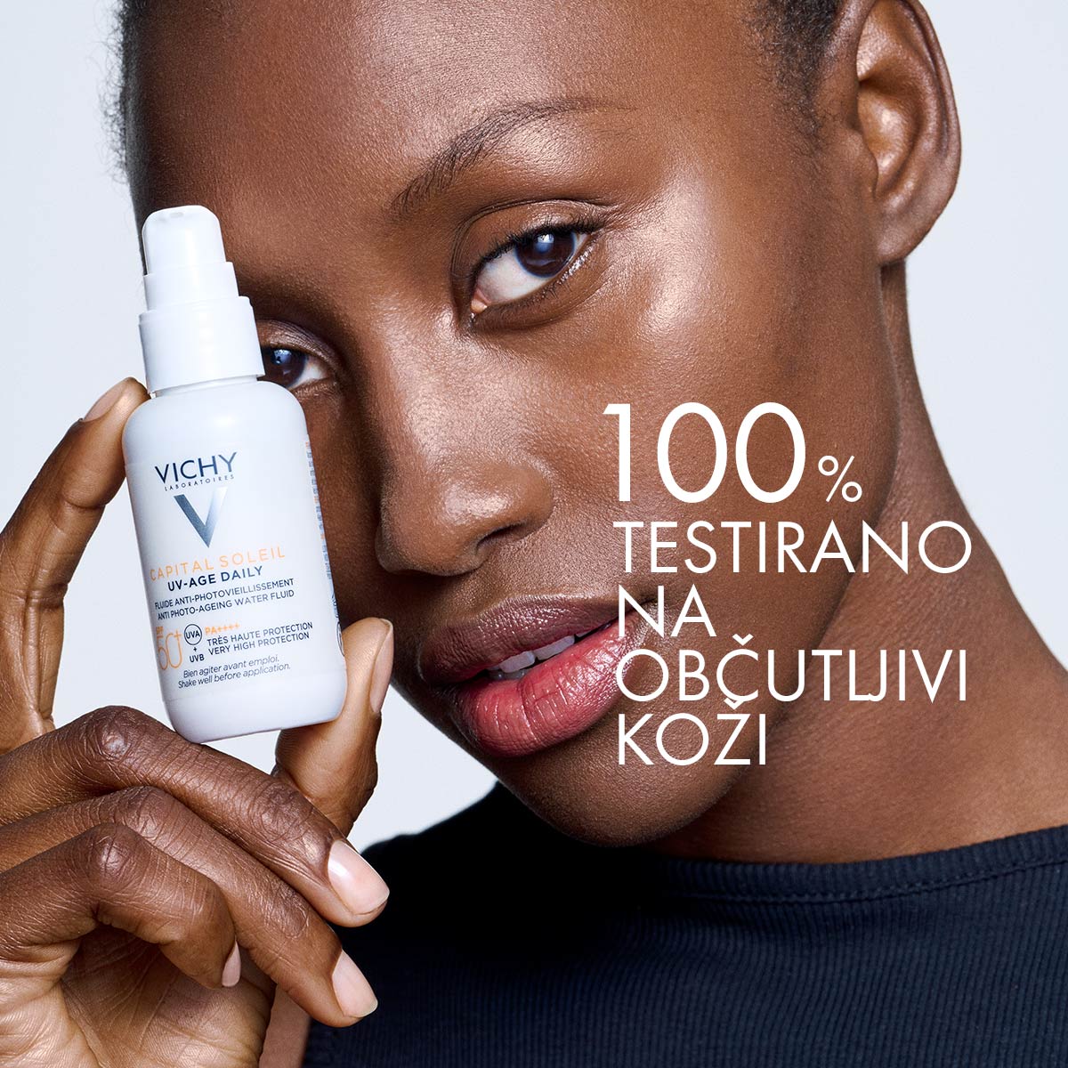 Vichy Capital Soleil UV-Age dnevni fluid proti znakom fotostaranja ZF 50+, 40 ml