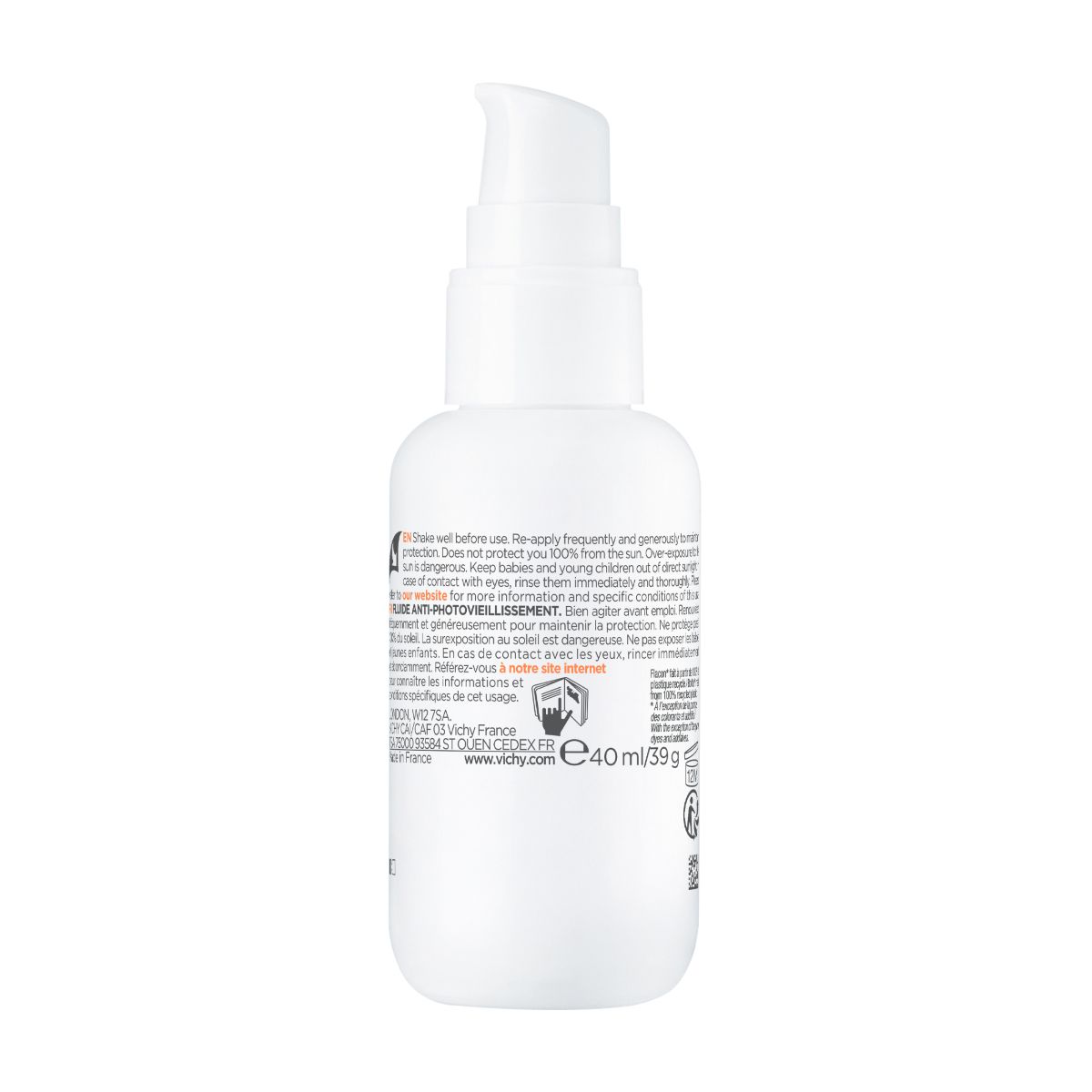 Vichy Capital Soleil UV-Age dnevni tonirani fluid za obraz ZF 50+, 40 ml