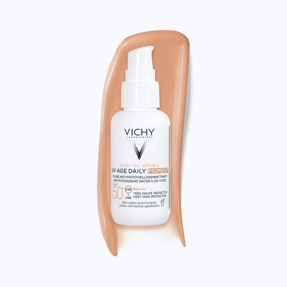 Vichy Capital Soleil UV-Age dnevni tonirani fluid za obraz ZF 50+, 40 ml