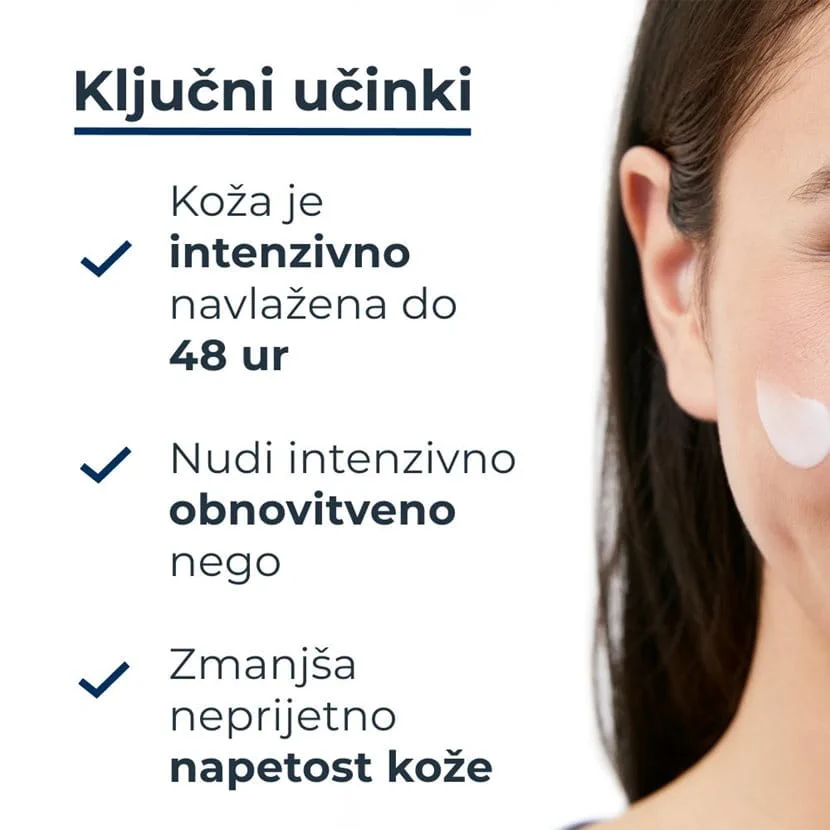 Eucerin UreaRepair bogata nočna krema za obraz 5 % urea, 50 ml