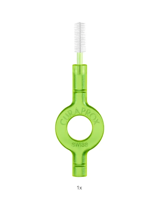 Curaprox CPS 011 Prime Start set medzobnih ščetk: 5 medzobnih ščetk + 2 držali