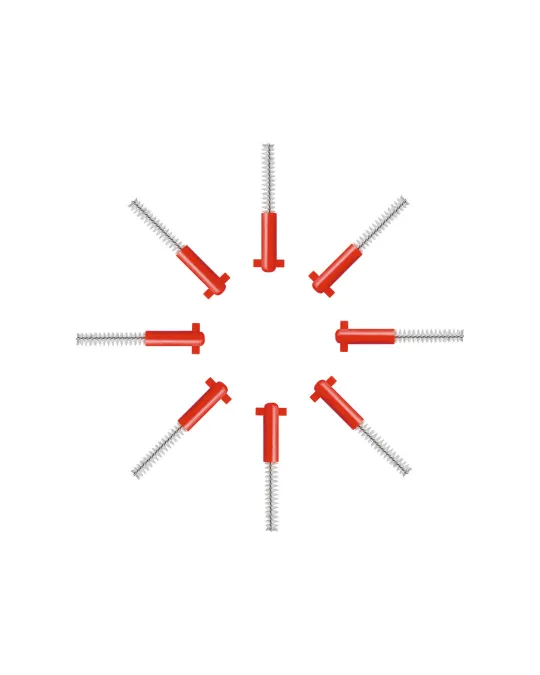 Curaprox CPS 07 Prime, refill pakiranje, 8 medzobnih ščetk