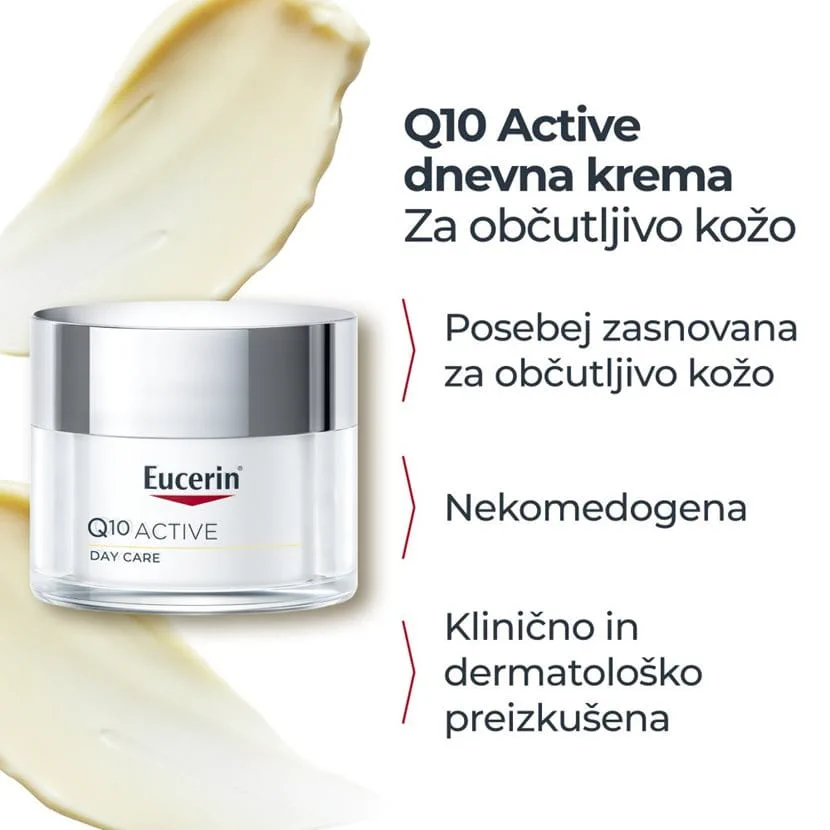 Eucerin Q10 ACTIVE dnevna krema za suho kožo, 50 ml