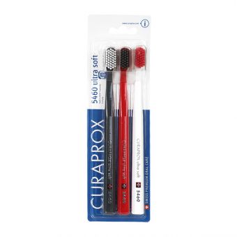 Curaprox CS 5460 ultra soft zobna ščetka, 3 ščetke