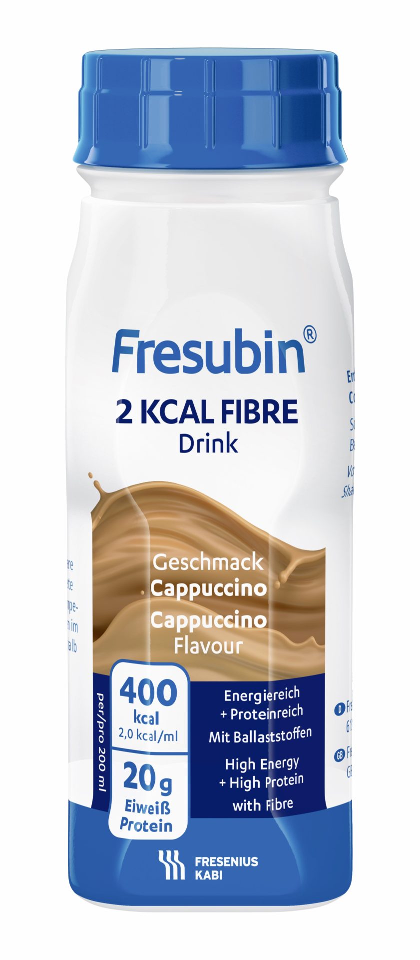 Fresubin 2 kcal Fibre DRINK – okus kapučino, 4 x 200 ml
