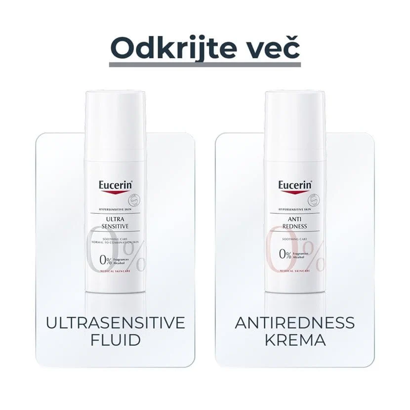 Eucerin UltraSENSITIVE krema za suho kožo, 50 ml