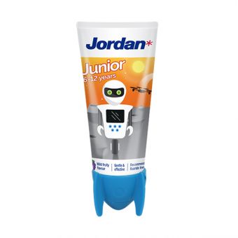 Jordan Junior 6 – 12 let (1450 ppm fluorida) zobna pasta, 50 ml