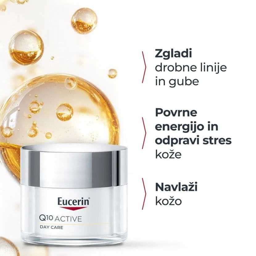 Eucerin Q10 ACTIVE dnevna krema za suho kožo, 50 ml