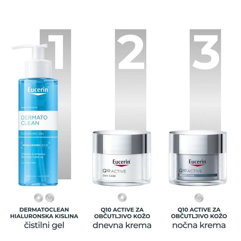 Eucerin Q10 ACTIVE nočna krema, 50 ml