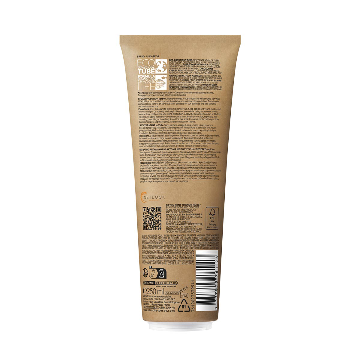 Anthelios vlažilni losjon za telo ZF 50+ – La Roche-Posay, 250 ml