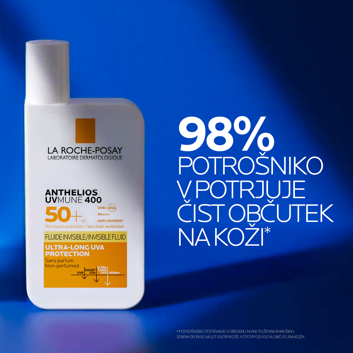 Anthelios UVMune 400 fluid ZF 50+ – La Roche-Posay, 50 ml