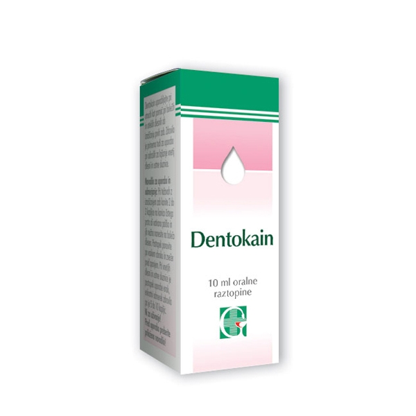 Dentokain raztopina za dlesni, 10 ml