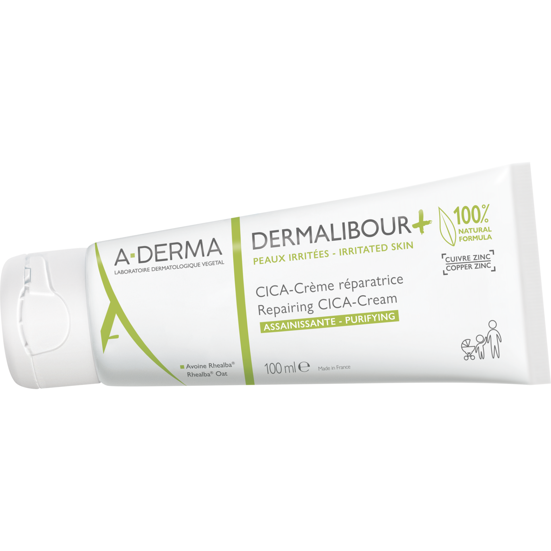 A-Derma Dermalibour+ obnavljajoča CICA-krema, 100 ml