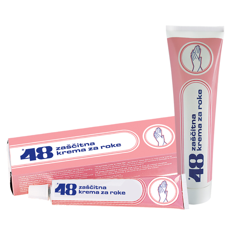 48 zaščitna krema za roke, 125 ml
