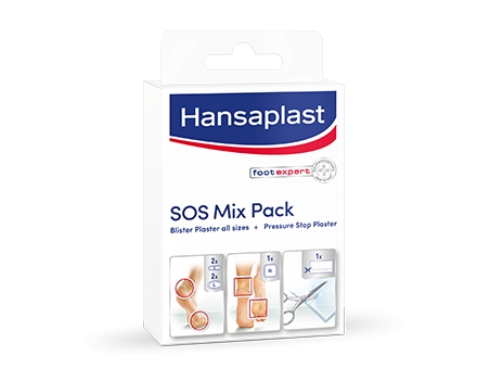 Hansaplast obliži za žulje SOS Mix Pack, 6 obližev
