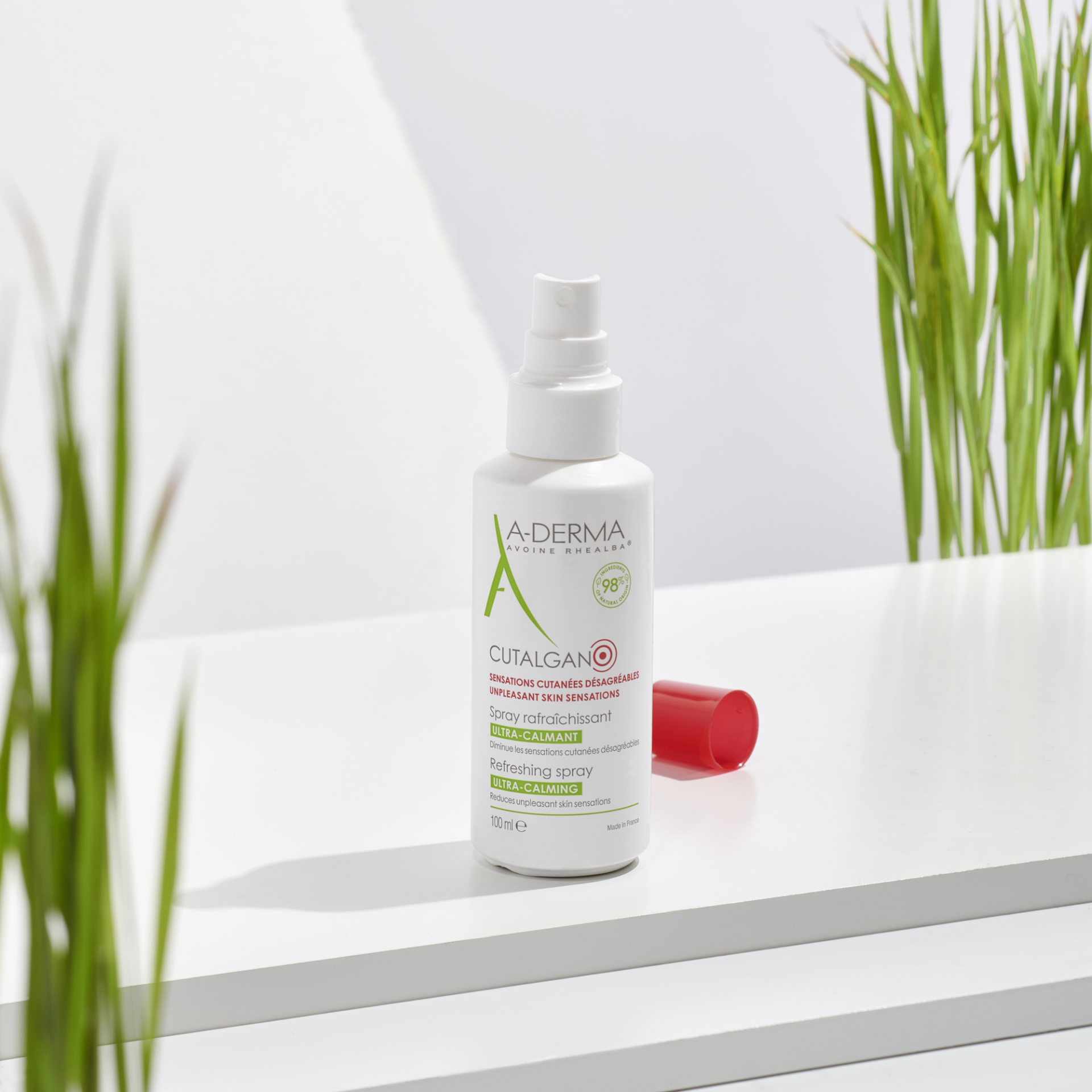 A-Derma Cutalgan osvežujoče pršilo, 100 ml
