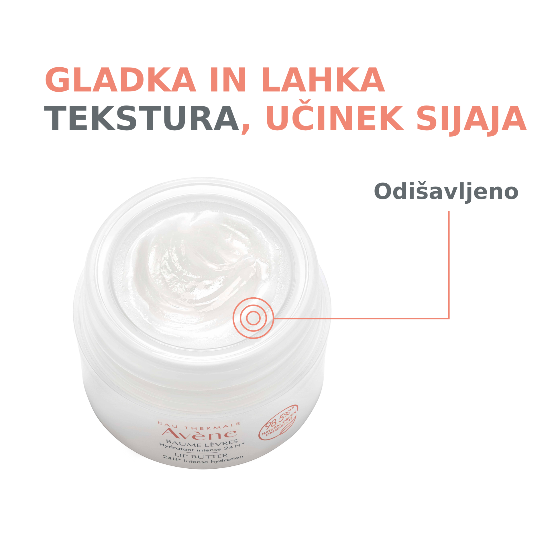 Avène maslo za ustnice, 10 ml