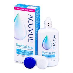 Acuvue RevitaLens Večnamenska razkuževalna raztopina za mehke kontaktne leče, 100 ml 