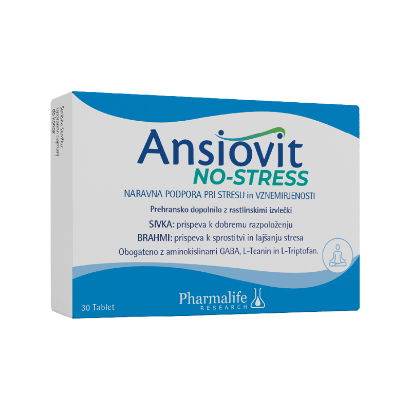 Ansiovit No-Stress, 30 tablet