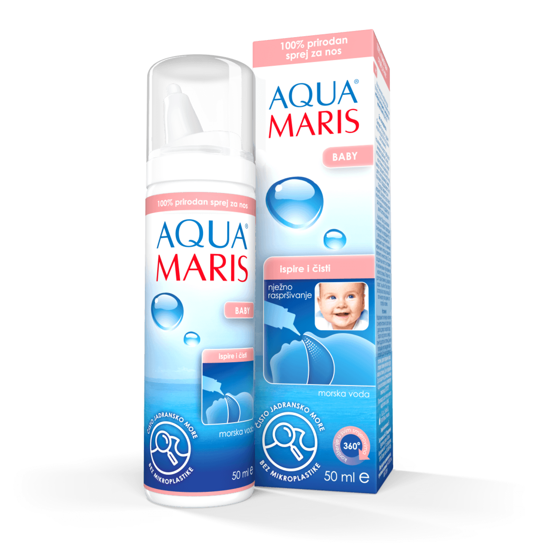 Aqua Maris Baby pršilo za nos, 50 ml