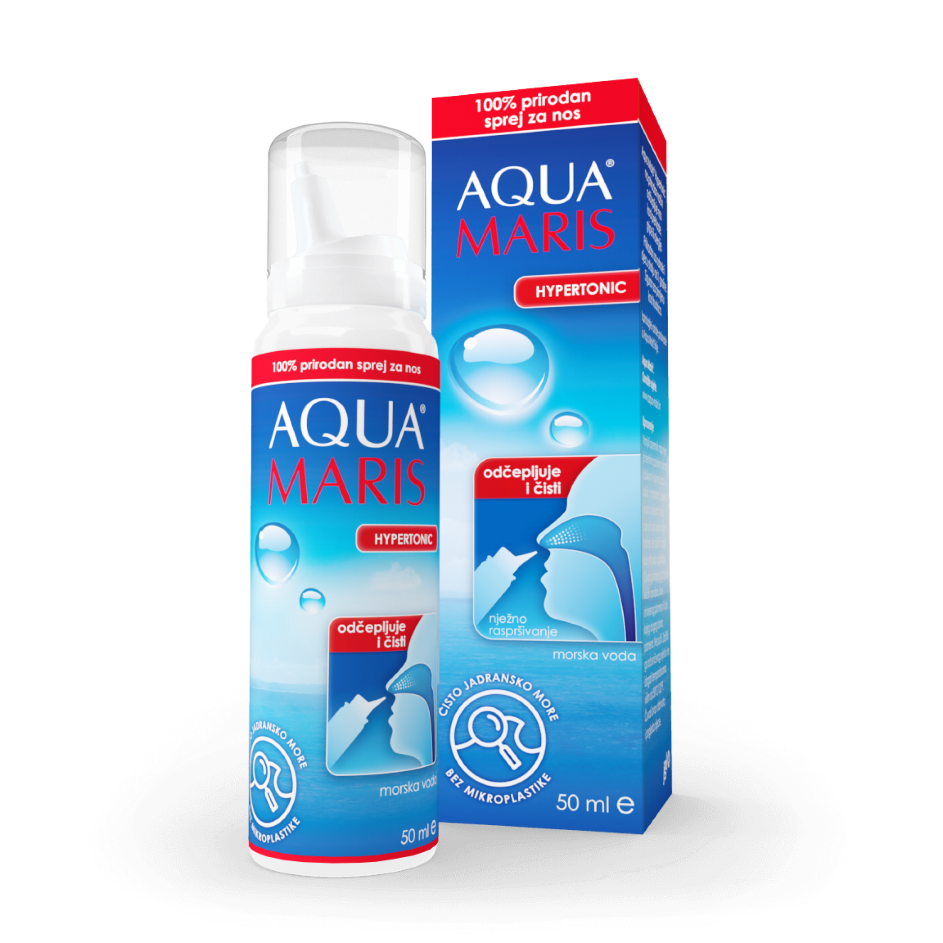 Aqua Maris Hypertonic pršilo za nos, 50 ml