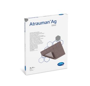 Atrauman AG kontaktna mrežica s srebrom (10 x 10 cm), 10 mrežic 