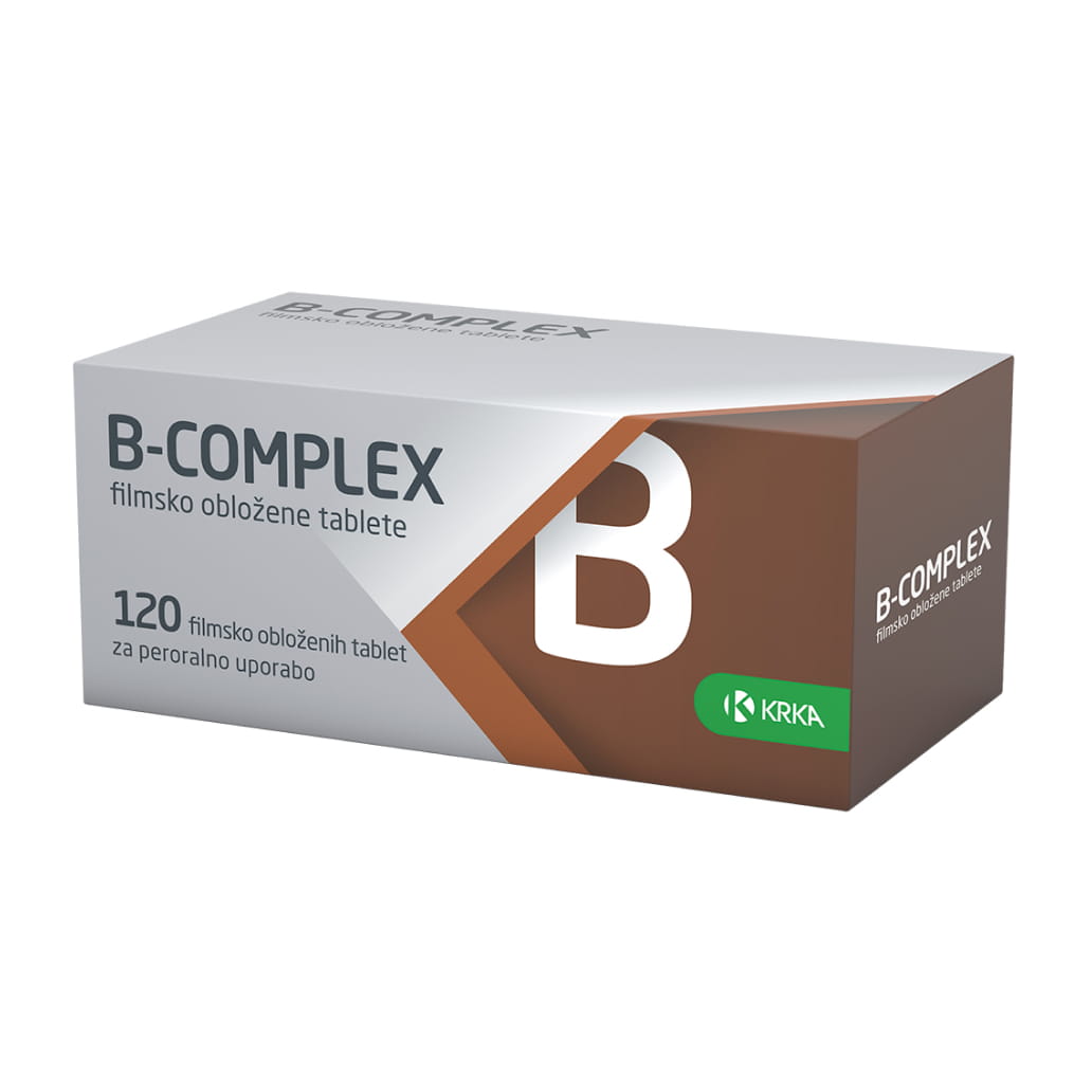 B-complex filmsko obložene tablete, 120 tablet