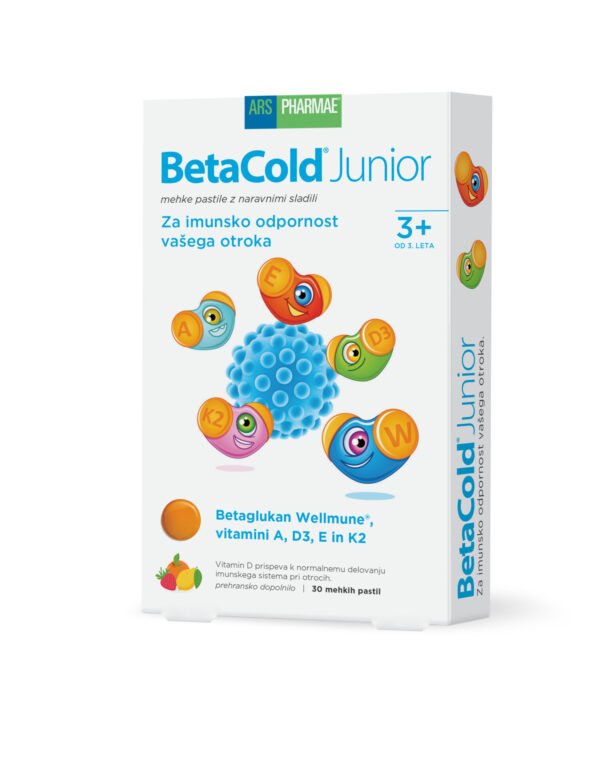 Ars Pharmae BetaCold Junior mehke pastile, 30 pastil