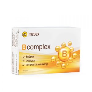 B complex kapsule Medex, 30 kapsul 