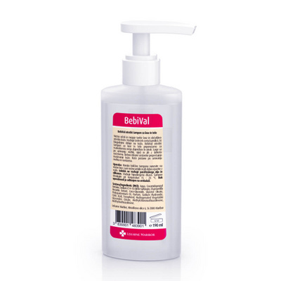 BebiVal otroški šampon za lase in telo, 190 ml