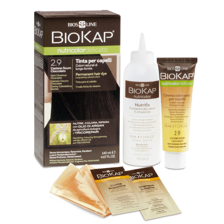 BioKap Nutricolor Delicato 8.03 barva za lase – naravno blond, 140 ml