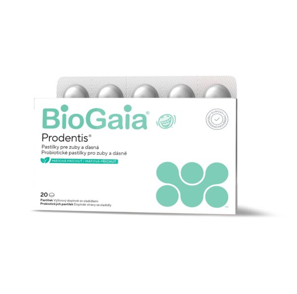 BioGaia Prodentis pastile z okusom mentola, 20 pastil