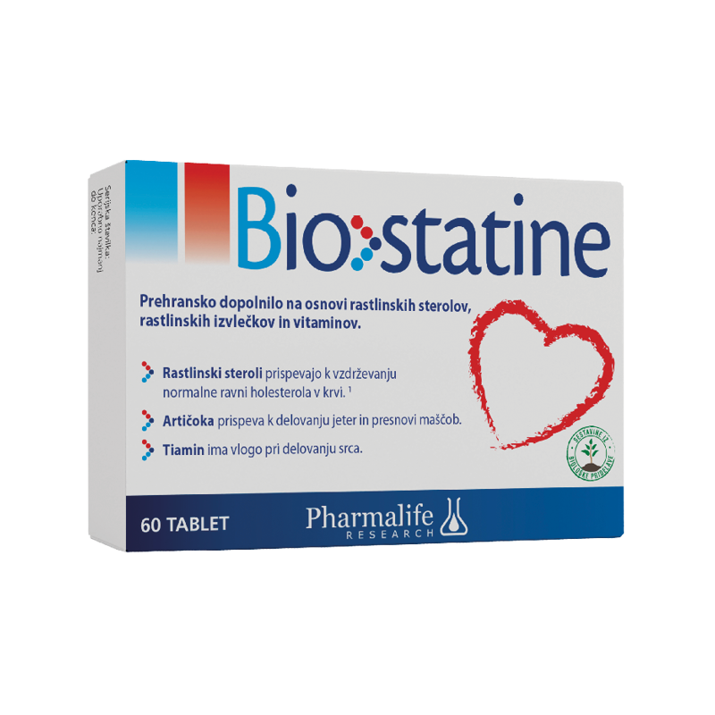Biostatine tablete, 60 tablet